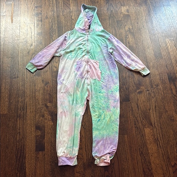 pixie lane Other - Kids Tie-Dye Hooded One Piece size medium